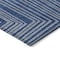 Homeroots 8' X 10' Navy Blue And Ivory Geometric Washable Indoor Outdoor Area Rug 600843 - alternate 8