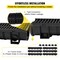 Vevor Drainage Trench Driveway Channel Drain Kit Plastic Grate-5.8"x5.2", 6PK PSG100*100*6M - alternate 7