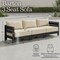 Alaterre Furniture Alaterre Barton 3 Seater Outdoor Sofa with Cream Cushions for Patio Black Finish 80-BARTON-3SOFA-B - alternate 7