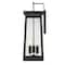 Homeroots Alden 3-Light Matte Black Wall Light 398458 - alternate 6
