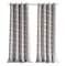 Homeroots 84" Taupe Trellis Black Out Window Curtain Panel 473329 - alternate 1