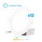Infibrite 6 In 5CCT Selectable 12W 1050LM LED Ceiling Light Kit, Dimmable, Wet Rated, 12PK IB-002-8-12W-WH-12PK - alternate 1