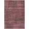 Homeroots 8' X 10' Merlot And Gray Striped Washable Indoor Outdoor Area Rug 588097 - alternate 9