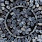 Bali & Pari Elara Coastal Black and White Mother of Pearl Capiz Shell End Table 252-13985-ZORO - alternate 6
