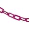 Mr. Chain 2" x 200' Magenta Plastic Safety Chain 50018-200 - alternate 1