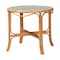 Bali & Pari Mattie Natural Rattan Dining Table, Green 269-14771-ZORO - alternate 1