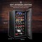 Ivation 28 Bottle Compressor Wine Refrigerator, Freestanding Wine Cooler with Lock, Black IVFWCC281LB - alternate 8