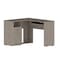 Homeroots 47" Light Gray L Shape Computer Desk With Two Drawers 403822 - alternate 1