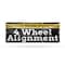 Signmission 4 Wheel Alignment, 36 Inch x 96 Inch, Vinyl Banner B-96-30451 - alternate 1