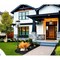 Z-Lite Hartwell 5-Light Outdoor Post Mounted Fixture, 14.25 in W x 108.75 H, Sand Black 5019PHXLR-564P-BK - alternate 6