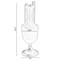 Uniquewise Set of 2 Antique Style Metal Jug Floor Vase with 2 Handles - Vintage Inspired Rustic Design for QI004440.2 - alternate 7