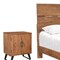 Homeroots Three Piece Brown Solid Wood Bedroom Set 636250 - alternate 8