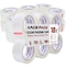 Wrightmaster 2 in. x 110 yds. Thick Clear Heavy Duty Packaging Tape for Moving Shipping, 18PK ZR-220-110C-18 - alternate 1