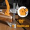 Powertec 4 Inch Bar Clamps w/ 440 lb Capacity, Quick-Release Woodworking Clamps w/ Aluminum Jaws, 2PK 72121 - alternate 6