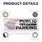 Signmission Public Monthly Parking Left, 24 Inch x 72 Inch, Vinyl Banner B-72-30819 - alternate 4