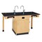 Diversified Spaces Two Station Service Center, 66" W, 36" Height, Pedestal C2716K - alternate 1