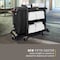 Rubbermaid Commercial Housekeeping Cart, Plastic Frame, Black 2202585 - alternate 5