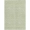 Homeroots 3' X 5' Artichoke Green And Ivory Chevron Washable Indoor Outdoor Area Rug 596231 - alternate 7