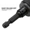 Neiko Keyless Drill Chuck for Impact Driver, 1/4'' Hex Shank 20753A - alternate 4