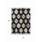 Homeroots 10' X 14' Black Ivory And Taupe Southwestern Washable Indoor Outdoor Area Rug 615121 - alternate 5