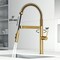 Vigo Edison Pro Single Handle Kitchen Faucet in Matte Brushed Gold VG02052MG - alternate 6