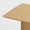 Homeroots 67" Natural Wood Double Pedestal Base Dining Table 721131 - alternate 6