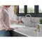 Delta Renaldi Single Handle Pull-Down Bar / Prep Faucet Lumicoat Arctic Stainless 9984-AR-PR-DST - alternate 5
