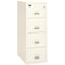 Fireking 4 Drawer, 2 Hr Fire & Impact Rated, Vertical, 32" depth Legal Ivory White 4-2157-2IW - alternate 1