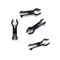 Dial Mfg Dial Black Plastic Tube Retainer Clip 4633 - alternate 4