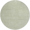 Homeroots 8' Mint Green Round Geometric Washable Indoor Outdoor Area Rug 607490 - alternate 5
