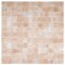 Apollo Tile Lucenza 12x12 in. Clay Beige Matte Recycled Glass Uniform Square Mosaic Tile (10.6 sq ft/case) 10PK APLGIO88CLAMOSA - alternate 6