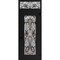 Vdomdoors Aluminum Door Iron 1601 Black Entry Steel Metal Classic Painted 36 x 92 (36 x 80+12)-Right Inswing IRON1601EXD-BLK-W36xH80+12-RH-I - alternate 5
