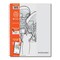Whitelines Case of Whitelines Spiral Wirebound Lined Notebooks, 1 Subject, Gray Paper, 11"x8.5", 70 sheets, PK12 17000CS - alternate 5