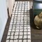 Jonathan Y Arenal Geometric Grid Shag White/Gray 2 ft. x 10 ft. Runner Rug MOH409A-210 - alternate 1