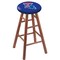 Holland Bar Stool Co Oak Bar Stool, Medium Finish, Louisiana Tech Seat RC30OSMed - alternate 1