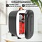 Hansburg Mini Fridge for Car Bedroom Skincare Cooler Warmer Portable 4 Liter/6 Can with 12v AC/DC/USB Black MF-4-Black - alternate 4