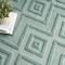 Homeroots 7' X 10' Aqua Indoor Outdoor Area Rug 522105 - alternate 5