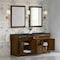 James Martin Vanities Bellshire 72" Double Vanity, Honey Oak w/ 3 CM Charcoal Soapstone Silestone Top 660-V72-HNO-3CSP - alternate 8