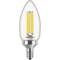 Signify Ultra Efficient 60W Equivalent Daylight B11 LED Light Bulb, 3PK 592154 - alternate 1