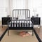 Baxton Studio Lucera Mid-Century Black Full Size 3-Piece Bobbin Bedroom Set 257-14014-14122-14122-ZORO - alternate 9