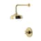Kingston Brass Single-Handle Pressure Balanced Shower Faucet, Polished Brass KB6332AXSO - alternate 1