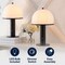 Jonathan Y Imani 12.3 in. Modern Metal Rechargeable Integrated Dimmable LED Table Lamp w/Touch Sensor, Matt, 2PK JYL1158B-SET2 - alternate 9