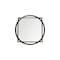 Homeroots 46" Black Abstract Metal Framed Accent Mirror 376440 - alternate 1