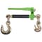Mytee Products 3/8 in-1/2 inFolding Handle Ratchet Chain Binder w/1/2 inGrab & Slip Hook 12000lbs, 2PK CBRS-FH38-12SHx2 - alternate 5