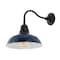 Jonathan Y Aurora 12.3 in. 1-Light Farmhouse Industrial Iron LED Gooseneck Arm Outdoor Sconce, Navy JYL7613C - alternate 8