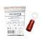 Kable Kontrol Copper and Nylon Butted Seam Ring Terminal, 22-18 AWG, Stud Size # 10, Red, 100 Pcs, 100PK RTNY-2218-10-RD - alternate 1