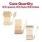 Smarty Had A Party Shiny Metallic Gold Baroque Plastic Cutlery Set - Spoons, Forks and Knives (600 Guests), 1800PK 7959-GBQCS-CASE - alternate 9