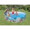 Intex 18'' D. x 8 Ft. Dia. Polyethylene Deep Blue Sea Snapset Pool 58472EP - alternate 3