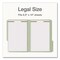 Pendaflex HD Pressboard Fastener Folders, 2/5-Cut Tab: Right, Expands 2", 2 Fasteners, Legal, Gray/Green, 25PK 1006938 - alternate 4