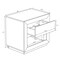 Manhattan Comfort Soren 26 in Nightstand in Whitewashed Oak (1-Drawer) NS1873-1 - alternate 5
